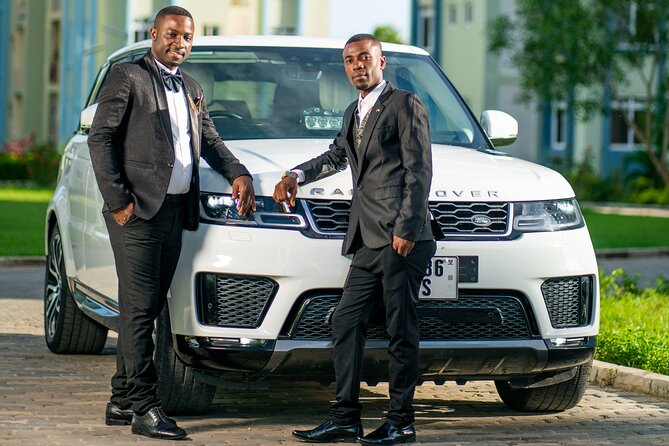 Private luxury safari team with premium vehicle Uganda high-end safari experience