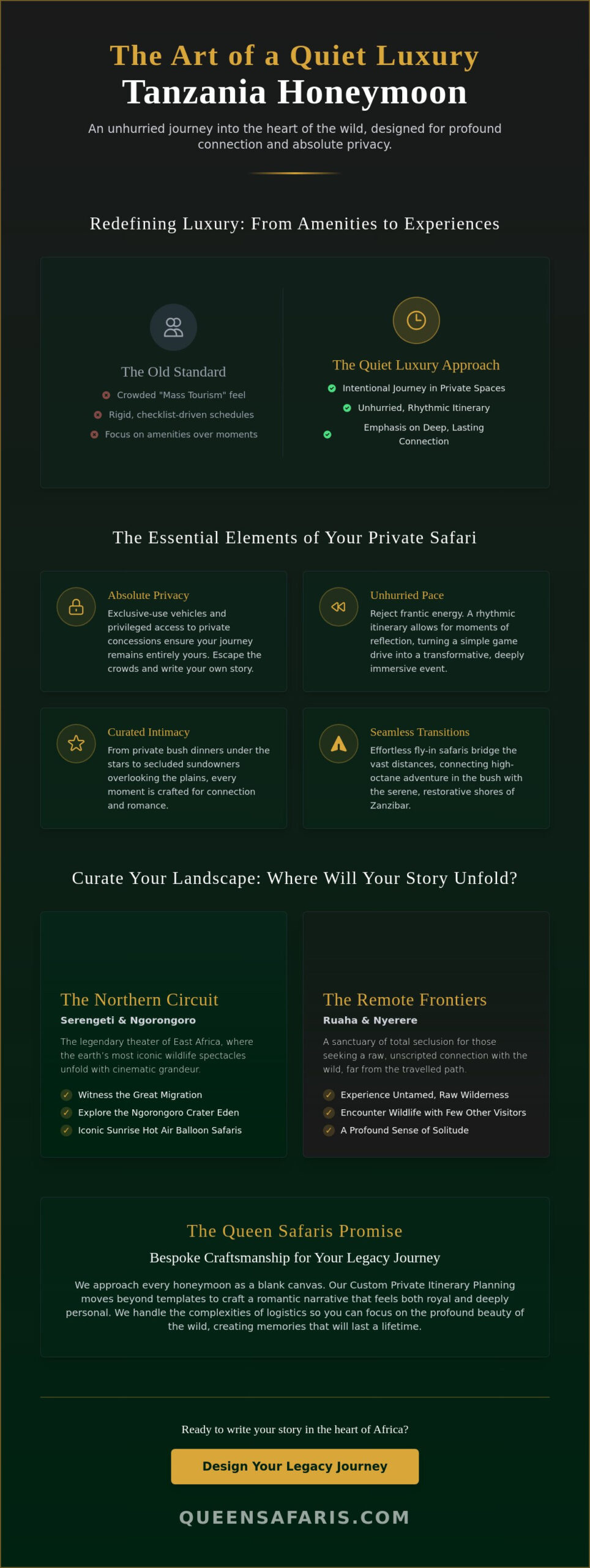 Luxury Tanzania Honeymoon: A Guide to Unrivaled Romance and Private Safaris