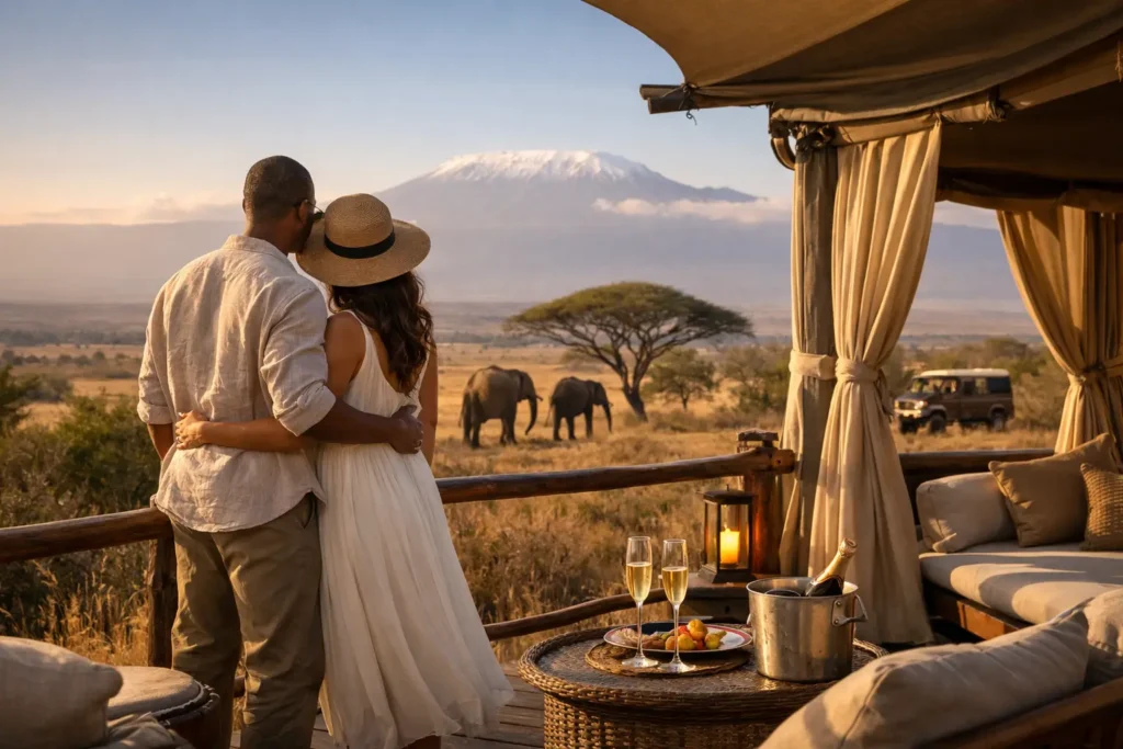 Kenya Honeymoon Safari for a Rare First Escape