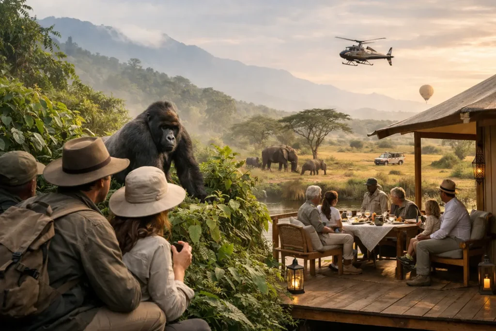 Uganda Wildlife Safari for Private Luxury Travel